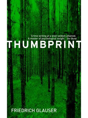 cover image of Thumbprint